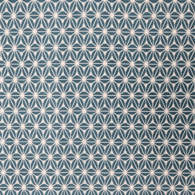 Tissu coton fuji émeraude