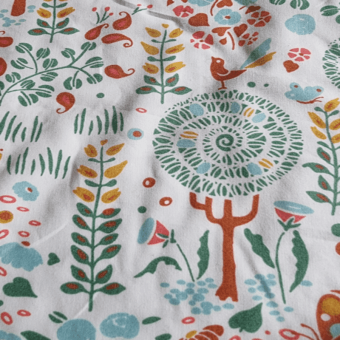 Lingettes lavables Forêts lot de 5  