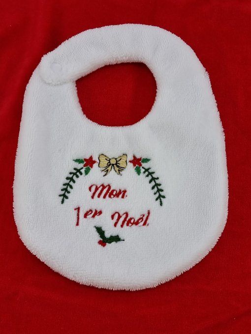 Bavoir mon 1er Noel
