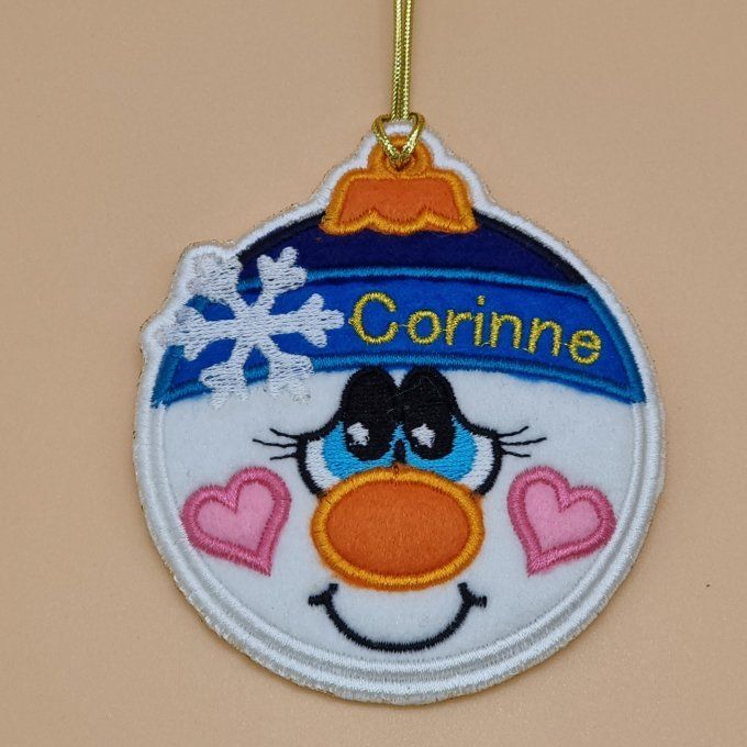 Père Noêl "boule de joie" avec ou sans personnalisation