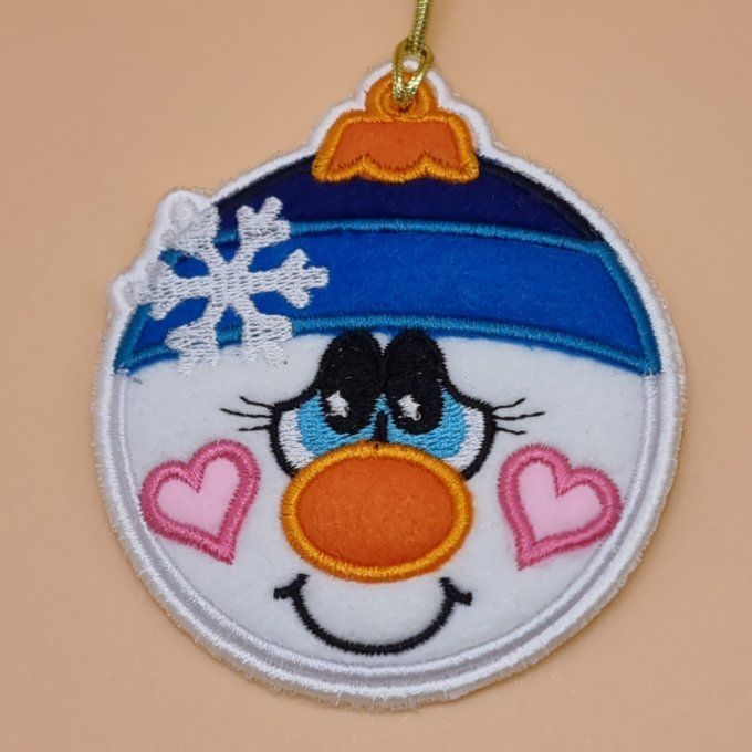 Père Noêl "boule de joie" avec ou sans personnalisation