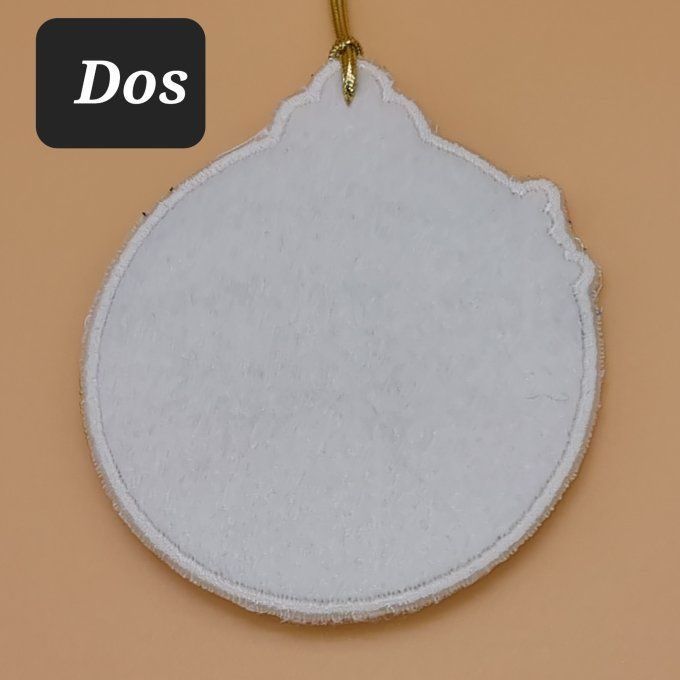 Père Noêl "boule de joie" avec ou sans personnalisation