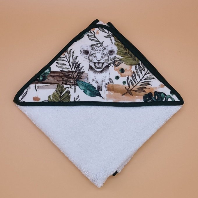 Cape de bain Savane 80cm x 80 cm - Copie