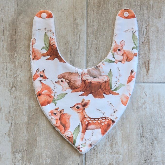 Bavoir bandana biches forêts