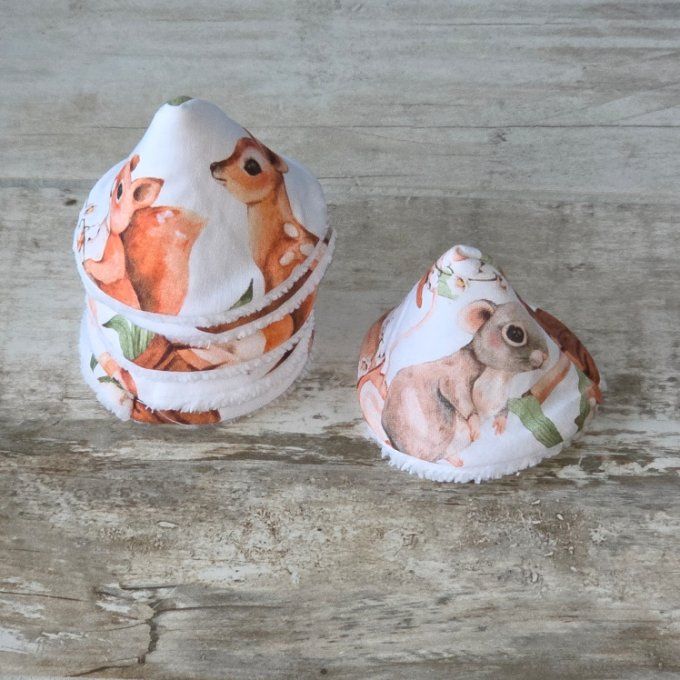 Tipi motif biches/forêts