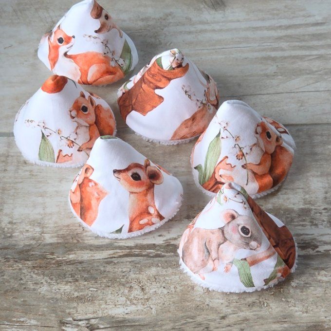 Tipi motif biches/forêts