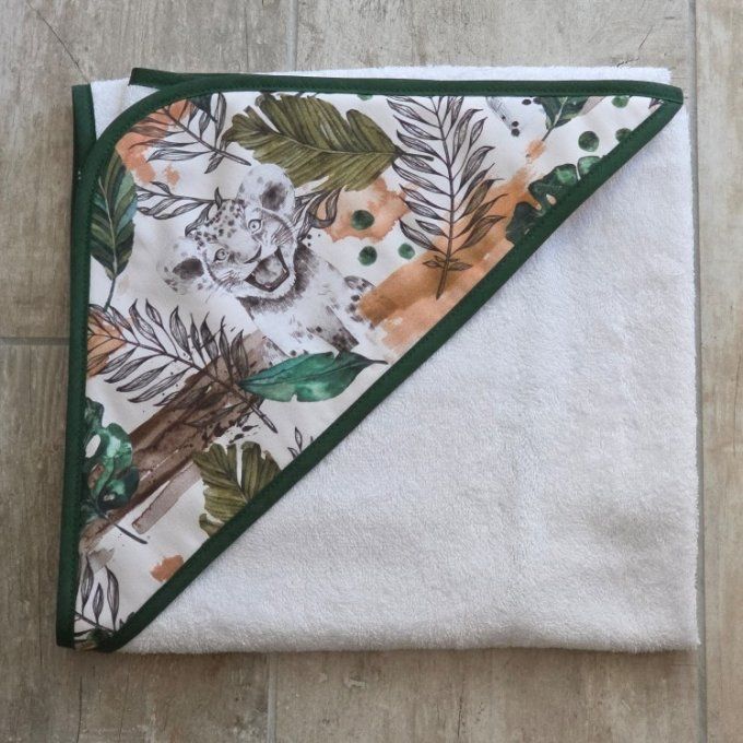 Cape de bain Savane 80cm x 80 cm